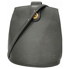 Sac à main épaule Cluny Epi Louis Vuitton Noir