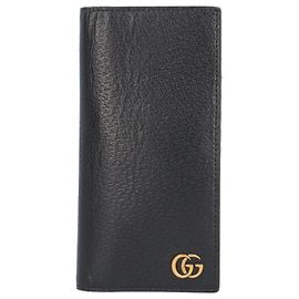 Gucci GG Marmont Long Wallet Black