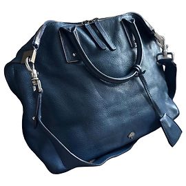 Bolsa de couro Mulberry Small Alice Zipped Tote Azul