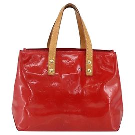 Louis Vuitton Reade Handtasche Monogram Vernis PM Rot