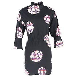 Robe Imprimée Armani Exchange en Polyester Noir Noir