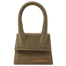 Bolsa Mini Le Chiquito em lona bege da Jacquemus Bege