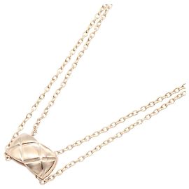 Colar Chanel Coco Crush em ouro rosa 18K Dourado