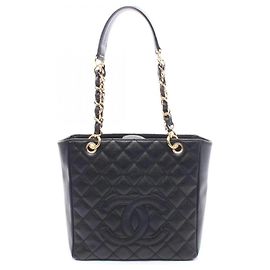 Borsa Tote PST Matelassé CHANEL Nero