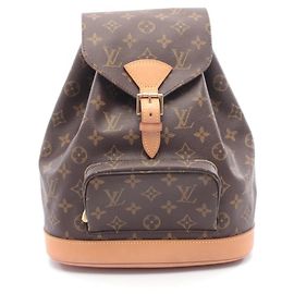 Rucksack/Handtasche Montsouris MM Louis Vuitton Braun
