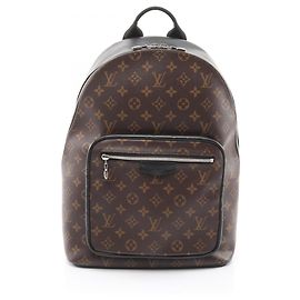 Louis Vuitton Josh NV Backpack/Handbag Brown Black