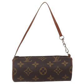 Louis Vuitton Papillon Pochette Monogram Canvas Mini Brown