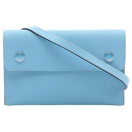 Sac à épaule Nap To Go Hermès Bleu Bleu clair