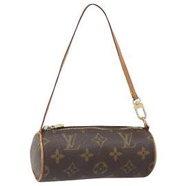 LOUIS VUITTON Monedero Papillon Monograma LV Auth 168952 Monograma