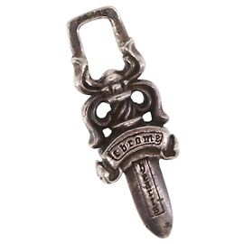 Chrome Hearts Dolch Charm Anhänger aus Ag925 Silber Auth 171140SM Silber