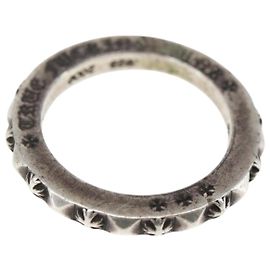 Chrome Hearts TFP CH Plus Punk Ring Ring Ag925 Silver Auth 169943SM Silvery