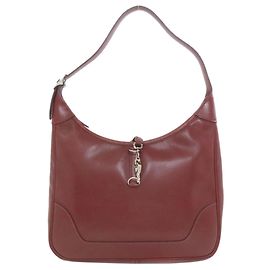Borsa a Spalla Hermès Trim 31 Rouge H Rosso