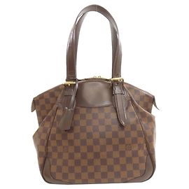 Louis Vuitton Damier Canvas Verona MM Tote Bag Damier ebene