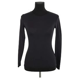 Marine Serre Top nero Nero