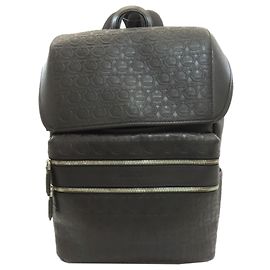 Zaino Gancini Salvatore Ferragamo Nero