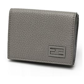 Fendi Tri-fold Compact Wallet Brown
