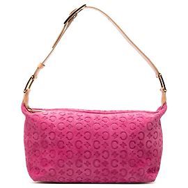 Céline Borsa a Spalla in Camoscio Celine Pink C Macadam Rosa