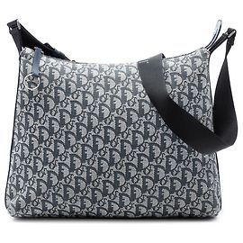 Borsa a tracolla in tela Trotter Diorissimo blu Dior Blu Blu navy