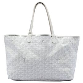 Goyard Blanco Goyardine Saint Louis PM Blanco