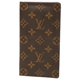 Portafoglio Lungo Brazza Monogramma Marrone Louis Vuitton Marrone