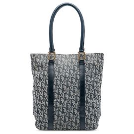 Bolsa Tote em lona Trotter Diorissimo azul da Dior Azul