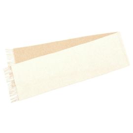 Loewe Bicolor Woll-Kaschmir-Schal Beige Roh
