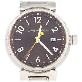 Reloj de Cuarzo de Acero Inoxidable Louis Vuitton Tambour Q1111 Otro