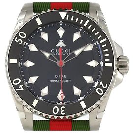 Relógio automático em aço inoxidável Gucci Dive YA136349 Outro