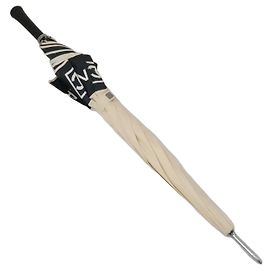 Chanel Coco Mark Logo Nylon Canvas Umbrella White