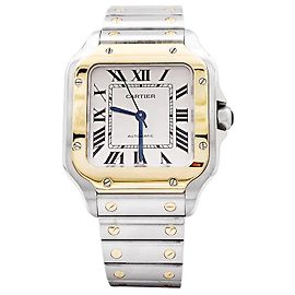 Reloj Cartier, "Santos", acero y oro. Otro