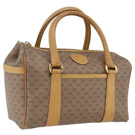 Gucci Borsa a mano Micro GG Supreme in PVC beige e oro 000 40 0207 Auth BA10367 Beige D'oro