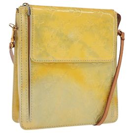 LOUIS VUITTON Monogram Vernis Motto Accessory Pouch Gris M91030 LV Auth 171606 Grey