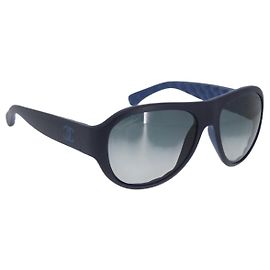 Occhiali da sole CHANEL in plastica blu CC Auth BA10703 Blu