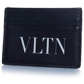 Valentino, black cardholder Black