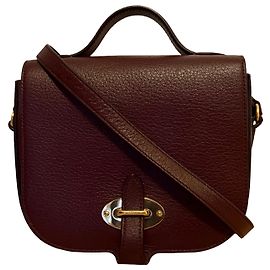 Borsa a tracolla Mulberry Bordò