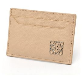 Loewe Pink Leather Card Holder Pink