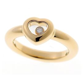 Anillo Corazón Happy Diamond de Chopard Dorado