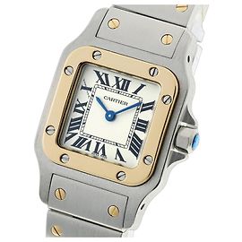 Relógio de pulso feminino Cartier Santos Galbee com quartzo Outro