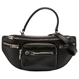 Bolsa de mão Alexander Wang Attica Soft Mini Nappa Preta Preto