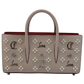 Bolsa Paloma Small de Christian Louboutin em couro de bezerro nude Marrom Carne