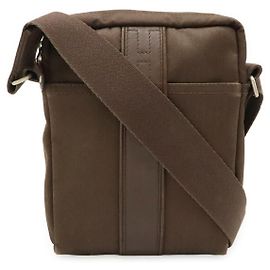 Borsa a spalla PM in pelle Chevron Toile Acapulco di Hermès Marrone Marrone scuro