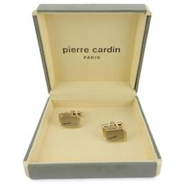 Autre Marque Pierre Cardin Metal Cufflinks Golden