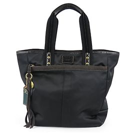 Coach 10101 Nylon Tote Bag Black