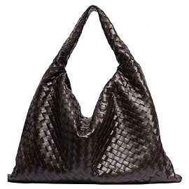 Bolsa de couro Hop da BOTTEGA VENETA Marrom