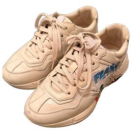 Baskets Gucci x Disney Rhyton Donald Duck "Flash" Beige
