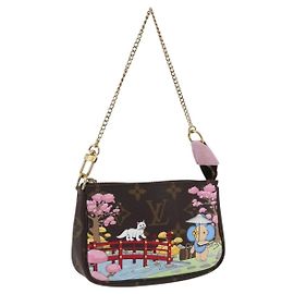 LOUIS VUITTON Monogram Vivienne Mini Pochette Accessoires M45905 Auth 168260SM Monogramme