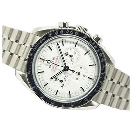 OMEGA Speedmaster moon watch Professional 42 MM white Dial Mens Silvery
