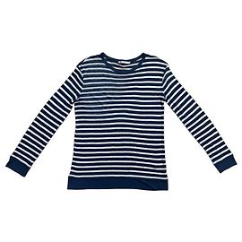 T By Alexander Wang T-shirt a maniche lunghe di Alexander Wang Blu