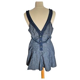 Mono corto de mezclilla Diesel Azul
