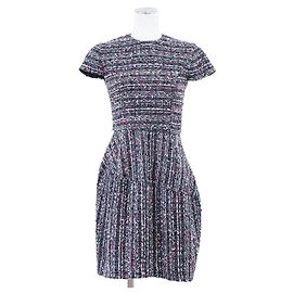 Autre Marque Robe en Tweed YOKO CHAN Multicolore